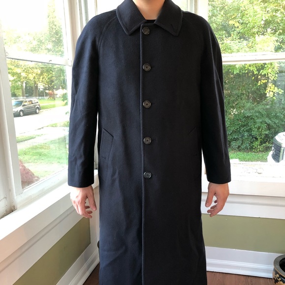 burberry wool coat vintage
